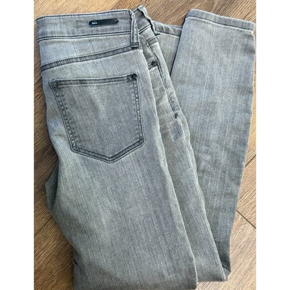 Pilcro and the Letterpress Gray Skinny Ankle Jeans Size 27 Stet Stretch Women's - Picture 3 of 3